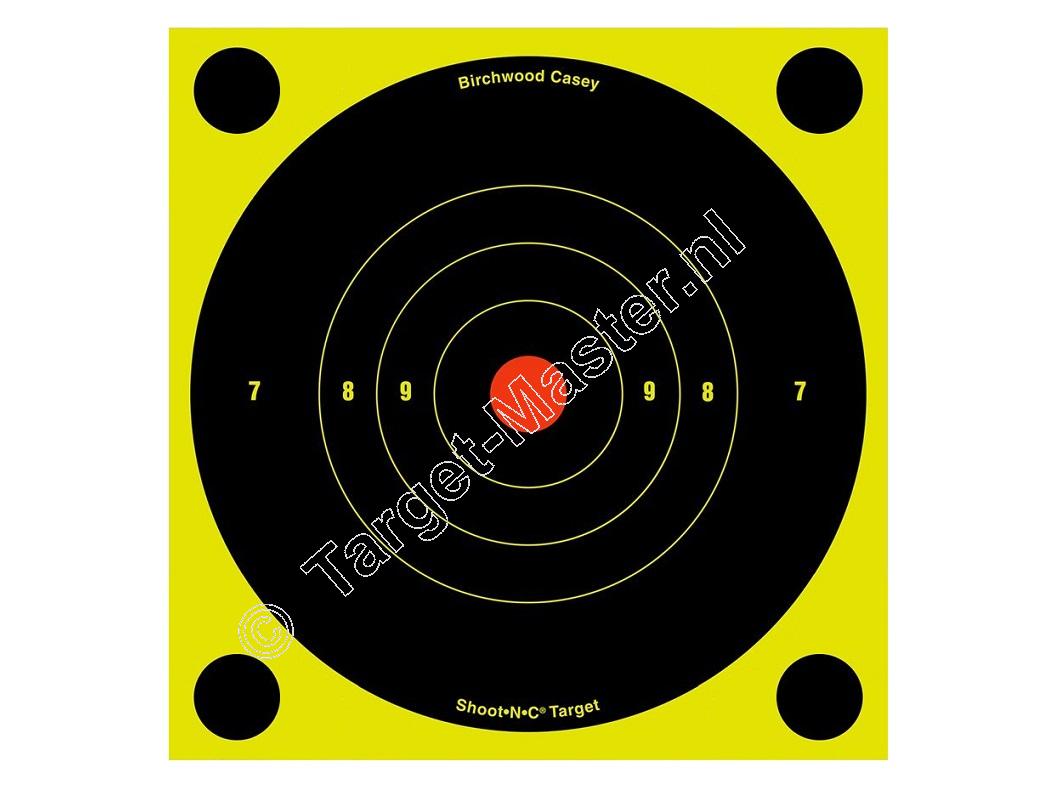 Birchwood Casey SHOOT-N-C Zelf Klevende Doelen 15 Centimeter Doelen